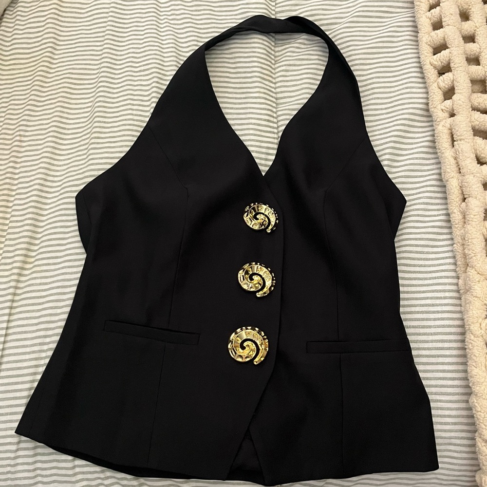 Endless Rose Black Vest